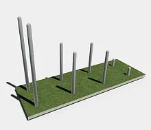 "Столбики" для воркаута