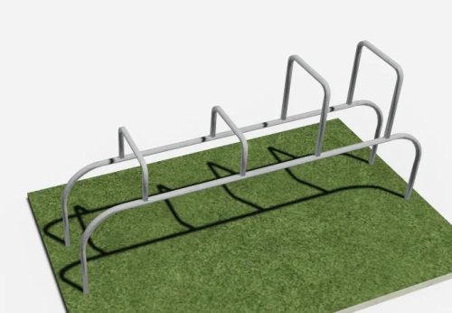 Уличный тренажер (Брусья с упорами)