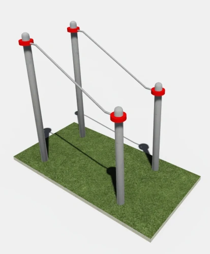 Брусья параллельные в подъем, тренажер для инвалидов колясочников 
